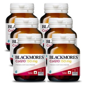 호주 Blackmores 블랙모어스 코엔자임큐텐 코큐텐 COQ10 150mg 30캡슐 6병