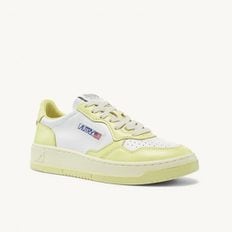[AUTRY SNEAKERS]오트리 스니커즈/MEDALIST SNEAKERS WB/LIGHT YELLOW/UYD1M70003A30
