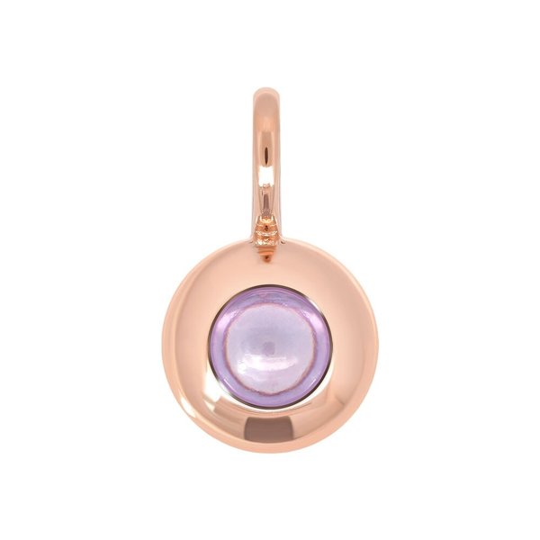 14K 탄생석 목걸이 펜던트 2월 자수정 큐빅