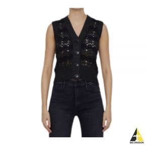 CROPCHET V-NECK VEST (K1821 099) (크로셰 니트 베스트) 54031289