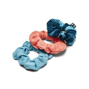 우먼 헤어밴드 UA 블리징 Scrunchie 3PK 1380019 490 Blizzard 7558722