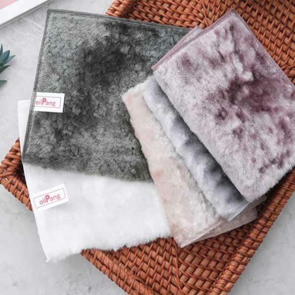 오일팡 행주 수세미 중형  5종 (색상랜덤)