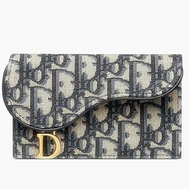 DIOR 내일도착 디올 SADDLE 플랩 컴팩트 카드 지갑 S5692CTZQM928 S5692CTZQM928