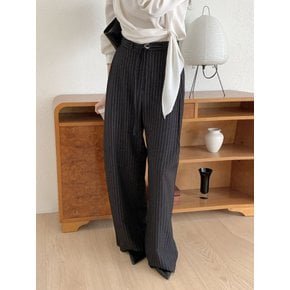 벨트 스트라이프 팬츠_YMSH26SS231