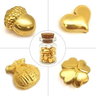 골드리카(Gold Rica) [골드리카]당일발송 순금  24K 콩알금 골드바 1g(99.9)/유리병 증정
