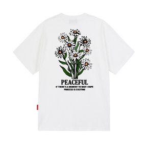 DAISY FLOWER BUNDLE GRAPHIC 티셔츠 - 화이트