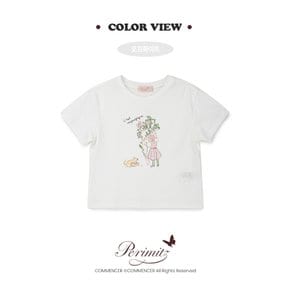 체크드로잉 티셔츠 P2521T159 35_KG