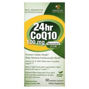 젠슈틱 네츄럴 24시간 CoQ10 100mg 60정