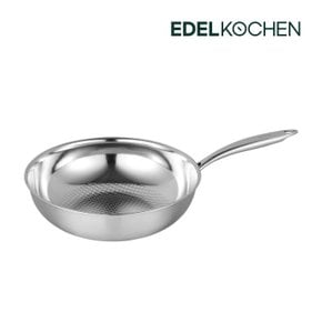 통3중 퓨어큐브 웍팬 28cm (미러)