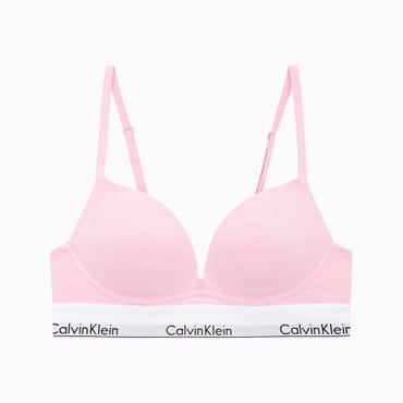Calvin Klein Underwear 25SS CK 여성 아이콘 코튼 모달 푸쉬업 브래지어 (QF7623AD- SQL)
