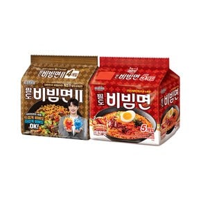 비빔면II(4입)+비빔면 매운맛(5입)