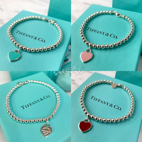 티파니앤코 하트 태그 팔찌 TIFFANY HEART TAG BEAD BRACELET