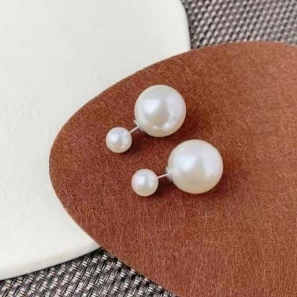 한쌍 더블진주귀걸이 (WFGHI7Z)