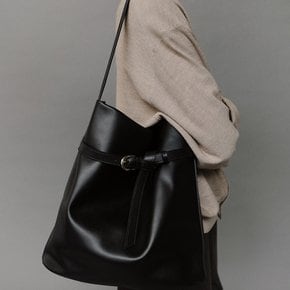 Mandu belted shoulder bag Black