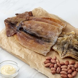 인정식탁 [착한어부]삼천포 마른오징어(건오징어) 중 10미 400g내외 /국내산