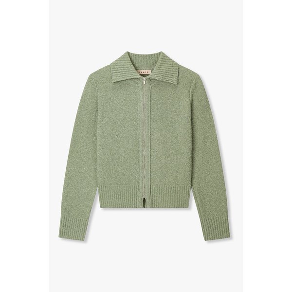 울 블렌드 부클레 카라 집업 IA16146120134