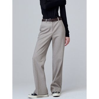 마롭(MaLoupe) 2117 소프트 헤비기모 세미와이드팬츠 (3 COLORS)