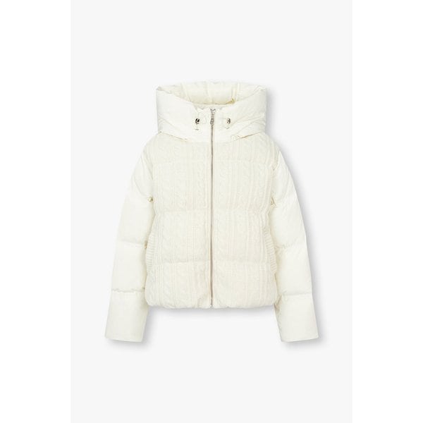 [부산점] [지컷] 프론트 니트 패치 다운 점퍼 7254417125