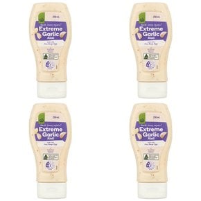 울워스 익스트림 갈릭 아이올리 소스 Woolworths Extreme Garlic Aioli 250ml 4개