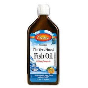 [해외직구] 칼슨  Norwegian  The  Very  Finest  Fish  Oil  천연  오렌지  16  9  fl  온스