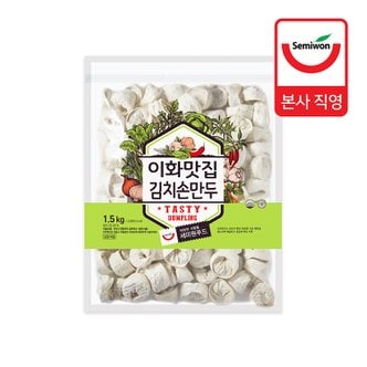 세미원푸드 [세미원] 이화맛집김치손만두 1.5kg x 2팩