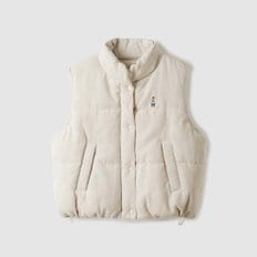 Corduroy Padding Vest WHVWE4912F