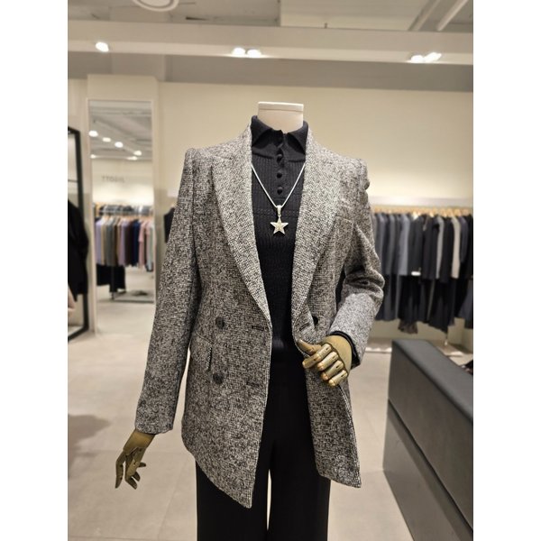 [파주점] 울 블렌드 멜란지 더블 셋업 자켓 JRBA0JK751