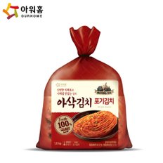 아워홈 아삭김치 포기김치 1.6kg x6개.