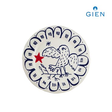 지앙 랄치펠 센티멘털 디너 접시 버드 1p (27cm)