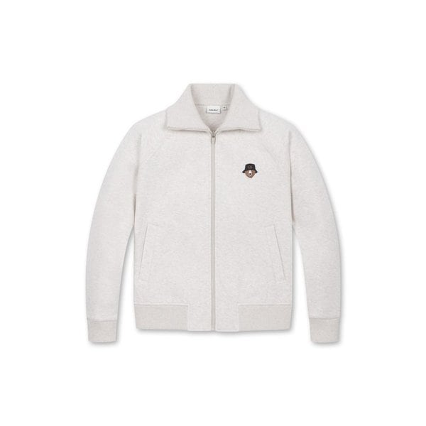 (WOMEN) Pique Full zip-up Jacket(Ivory)_G5UAW24612IVX