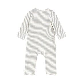 국내공식 콩제슬래드 베이직 신생아 점프수트 STRIPE BLUIE