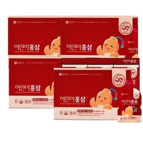 종근당건강 어린이홍삼 20ml x 30포 4개 GT