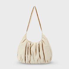 Large Croissant Shirring Cross Bag