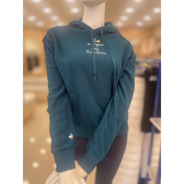 [여주점] 여성 솔리드 후드 플리스 티셔츠 GP422LRLO2 DGRN