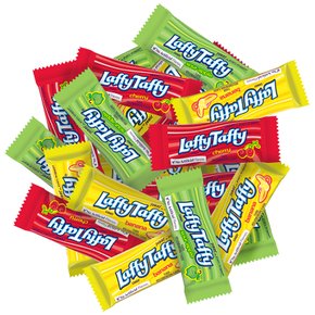 [해외직구] Laffy  Taffy  Laffy  Taffy  다양한  맛  사워  애플  체리  딸기  &  바나나  캔디  버라이어티  팩  145  Ct.  통