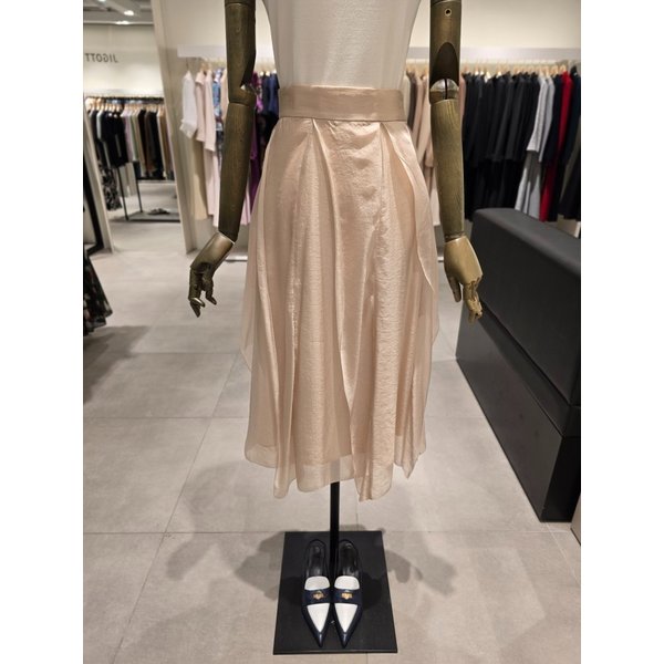 [파주점] 오간자 드레이프 플레어 스커트 JS5B0SK371