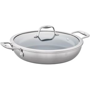 독일 즈윌링 냄비 Zwilling Spirit Ceramic Non Stick Glasses 스테인리스 스틸 Grey 1714239