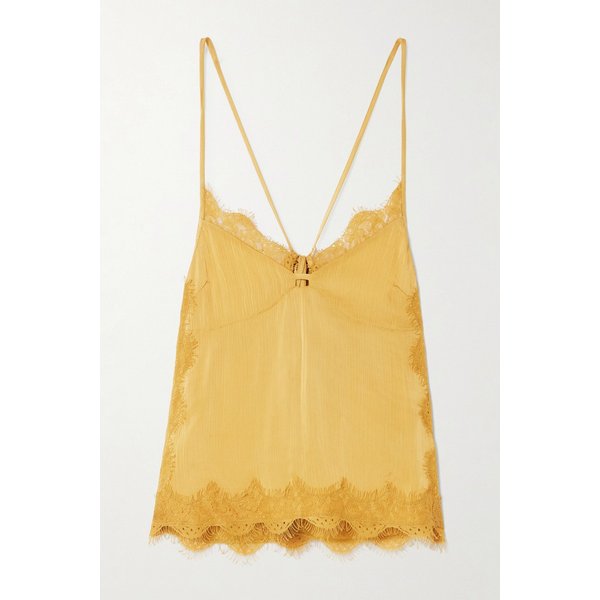 알써틴 타이 디테일 레이스 크레폰 캐미솔 46376663162988586