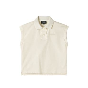 브롬톤 [브롬톤런던]P252WPL131 W 피케 카라 티셔츠  W COLLAR T-SHIRT - BUTTER
