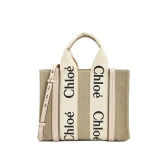 끌로에 끌로에 우디 스몰 토트백 CHC22AS397I26 6J5