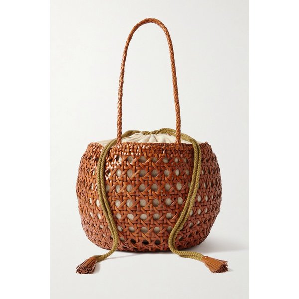 유벤투스 우븐 가죽 토트백 46376663163016325