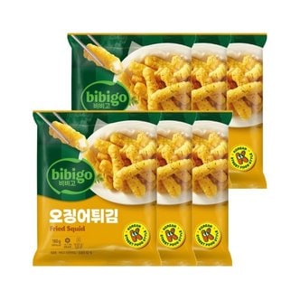 CJ제일제당 비비고 오징어튀김 180g x6개