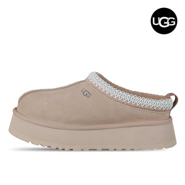 UGG 어그 UGG 타즈 플랫폼 여성 방한 부츠 양털 모카신 뮬 슬리퍼 1122553-SAN