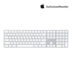 애플 정품 Magic Keyboard with Numeric Keypad - Korean - Silver MXCJ3KH/A