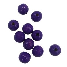 [수입] 칼라우든볼 12mm (3mmH) (Purple)