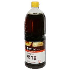 대상 베스트코 참기름1.8L(100%참깨)