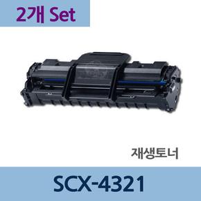 토너 세트 전문 업체 리필 교체 SCX-4321 x2개