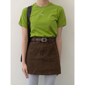 Small Logo Top_Olive Green