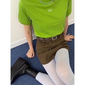 Small Logo Top_Olive Green