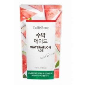 카페베네 수박 에이드 190ml 30개